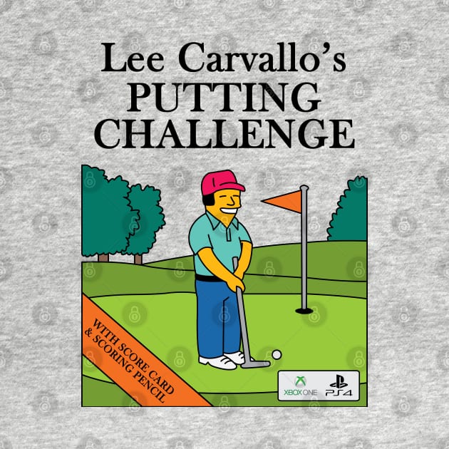 Lee Carvallo's Putting Challenge by Rock Bottom
